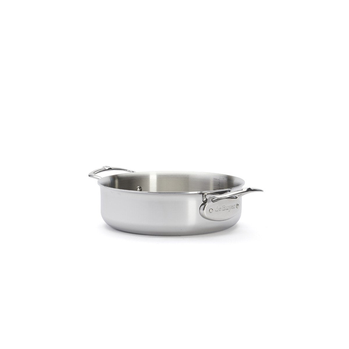 De Buyer Affinity Saucepot Low With Lid 20 Cm