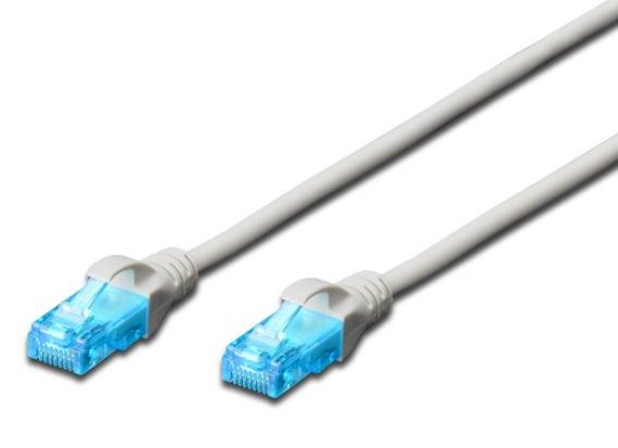 EAN 4016032317937 - Digitus CAT 5e U-UTP 1.5 m cable de red Gris 1,5 m Cat5e U/UTP (UTP) imagen 1