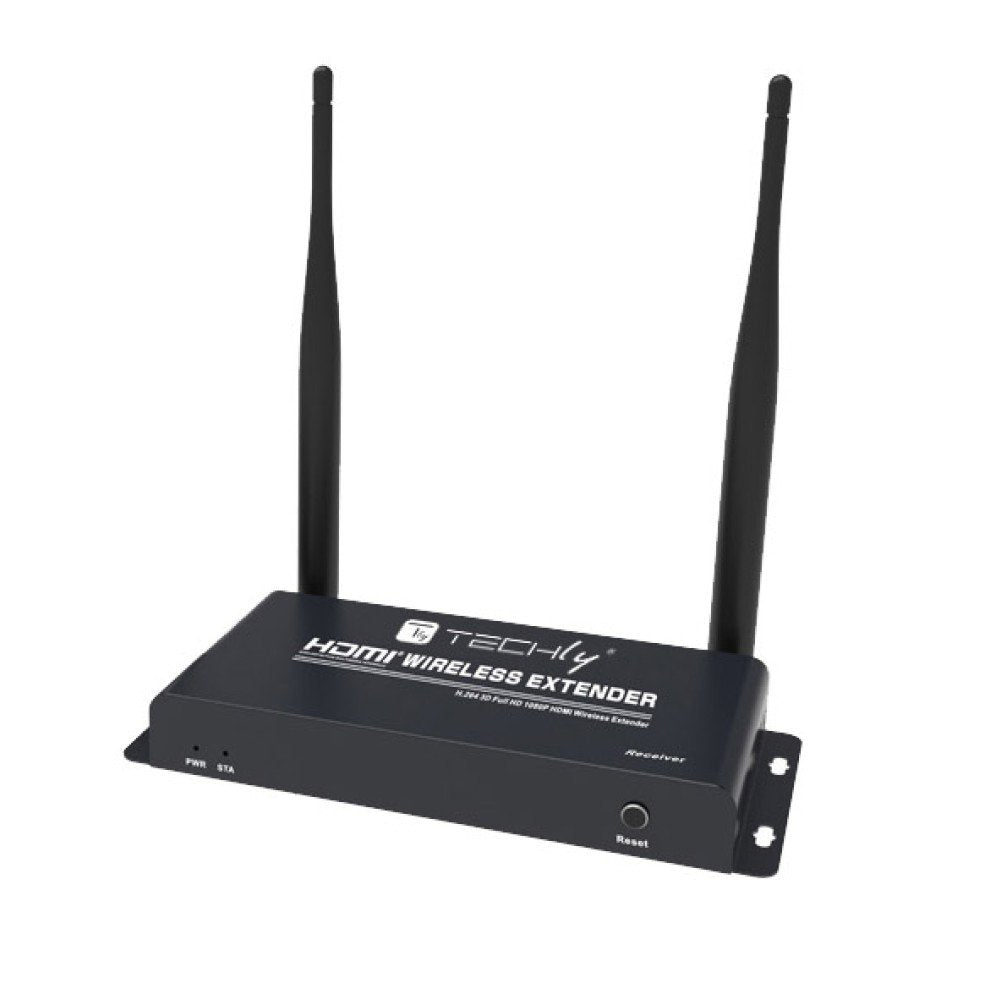 EAN 8059018365627 - Techly IDATA HDMI-WL212R extensor audio/video Receptor AV Negro imagen 1