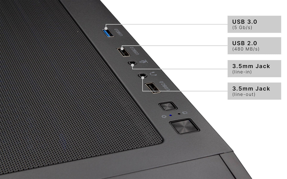 EAN 4046373906699 - CAPTIVA PC Ultimate Gaming R90-669 (Ryzen 7 9800X3D/RTX5090 32GB GDDR7/SSD 2TB/64GB/WLAN/Windows 11 Home  imagen 13