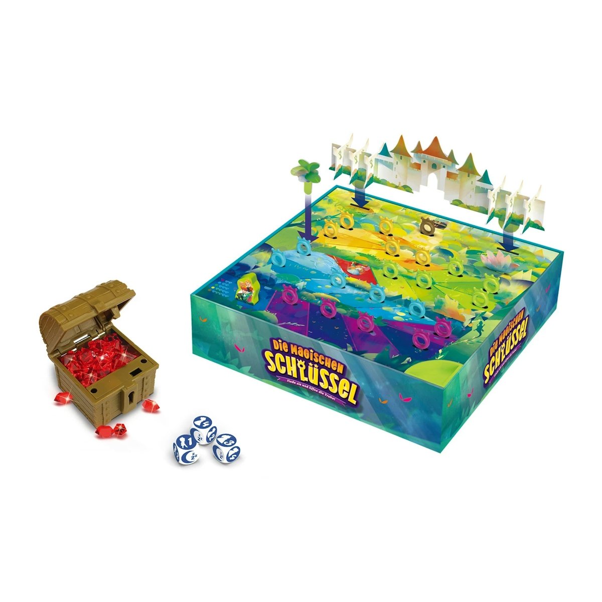 Gamefactory The Magical Keys, Juego De Juego De Board Children'S Game Of 2024 646323