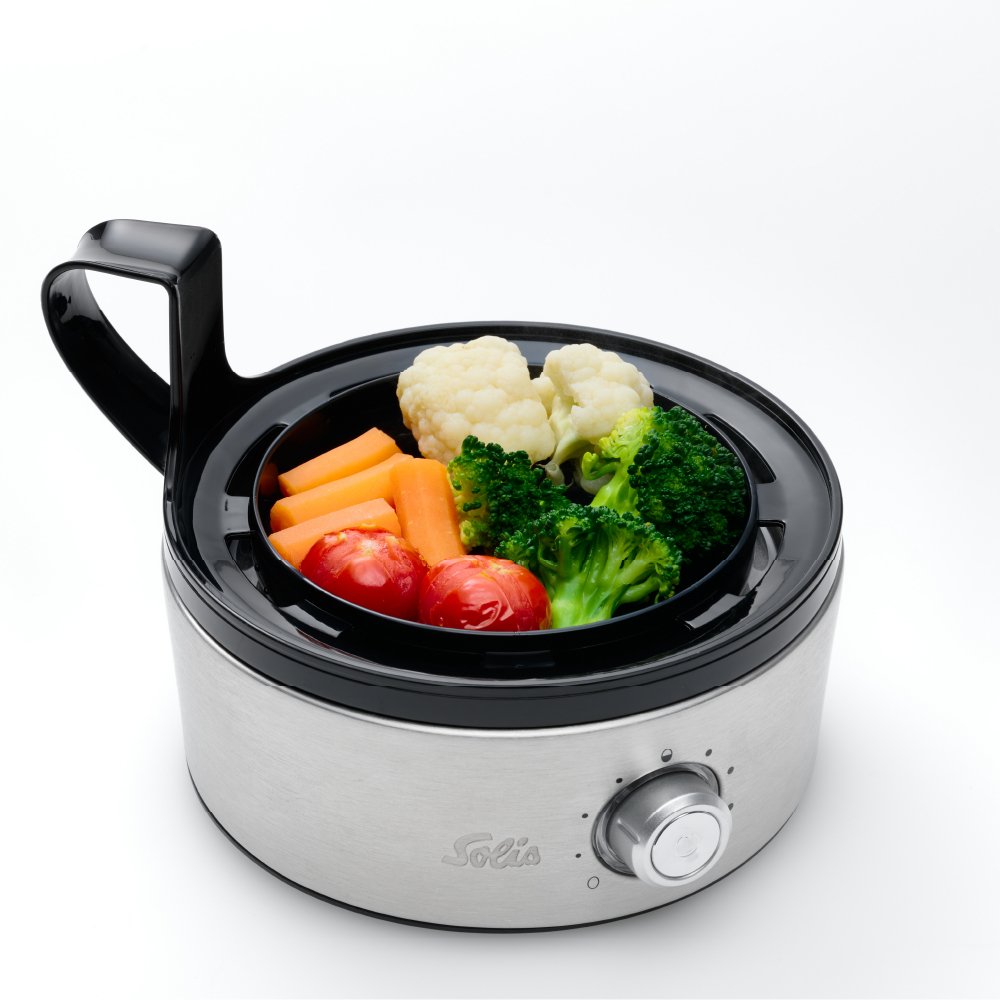 EAN 7611210977940 - Solis Egg Boiler & More 8272 7 huevos 400 W Negro, Gris imagen 5