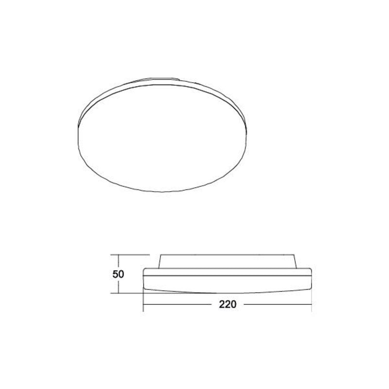 Brumberg 12510073 Ab-Downlight Byam Rund Ws 857 On Off 15w 230v Ip65