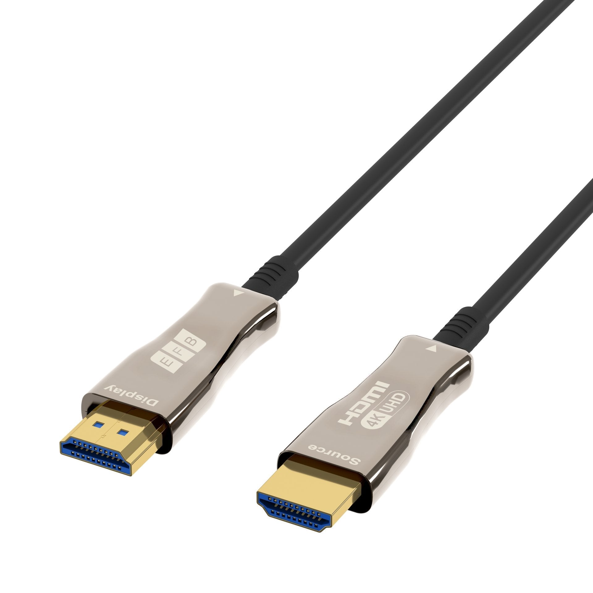 EAN 4049759324902 - EFB Elektronik HDMI-20-00007 cable HDMI 10 m HDMI tipo A (Estándar) Negro, Acero inoxidable imagen 2