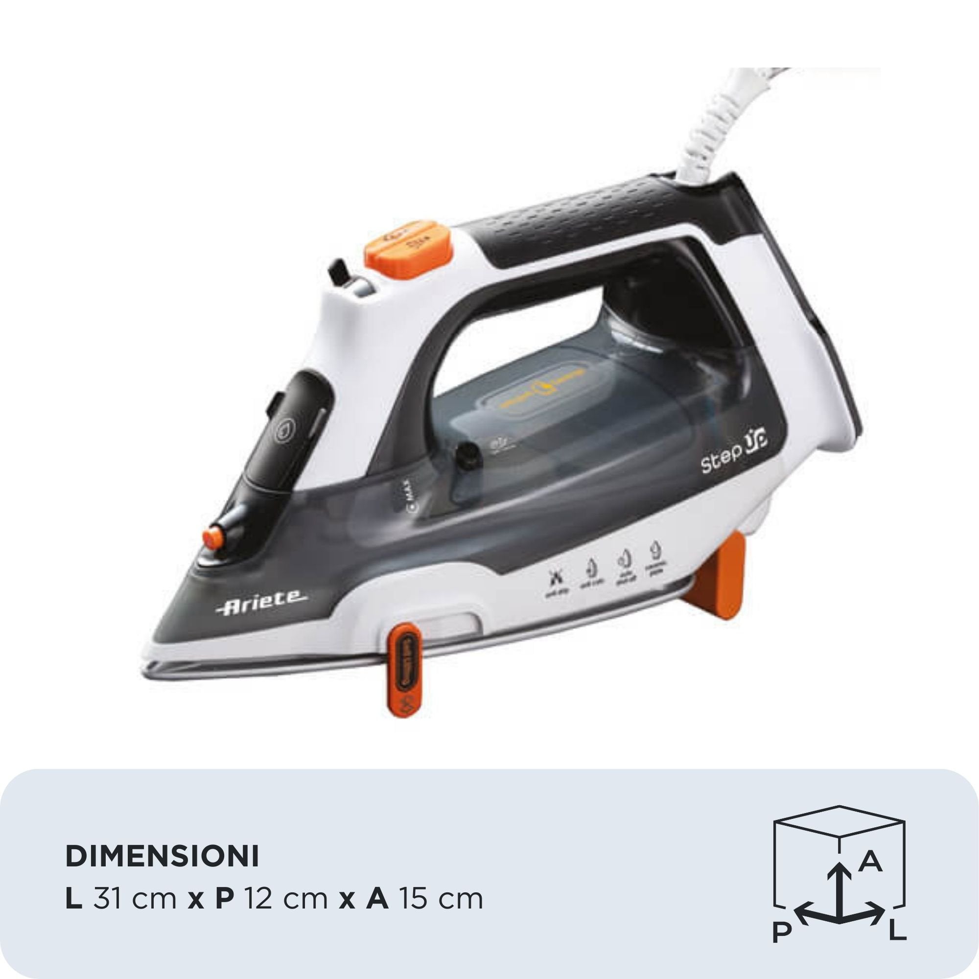 Ariete Step Up Bügeleisen 2400w