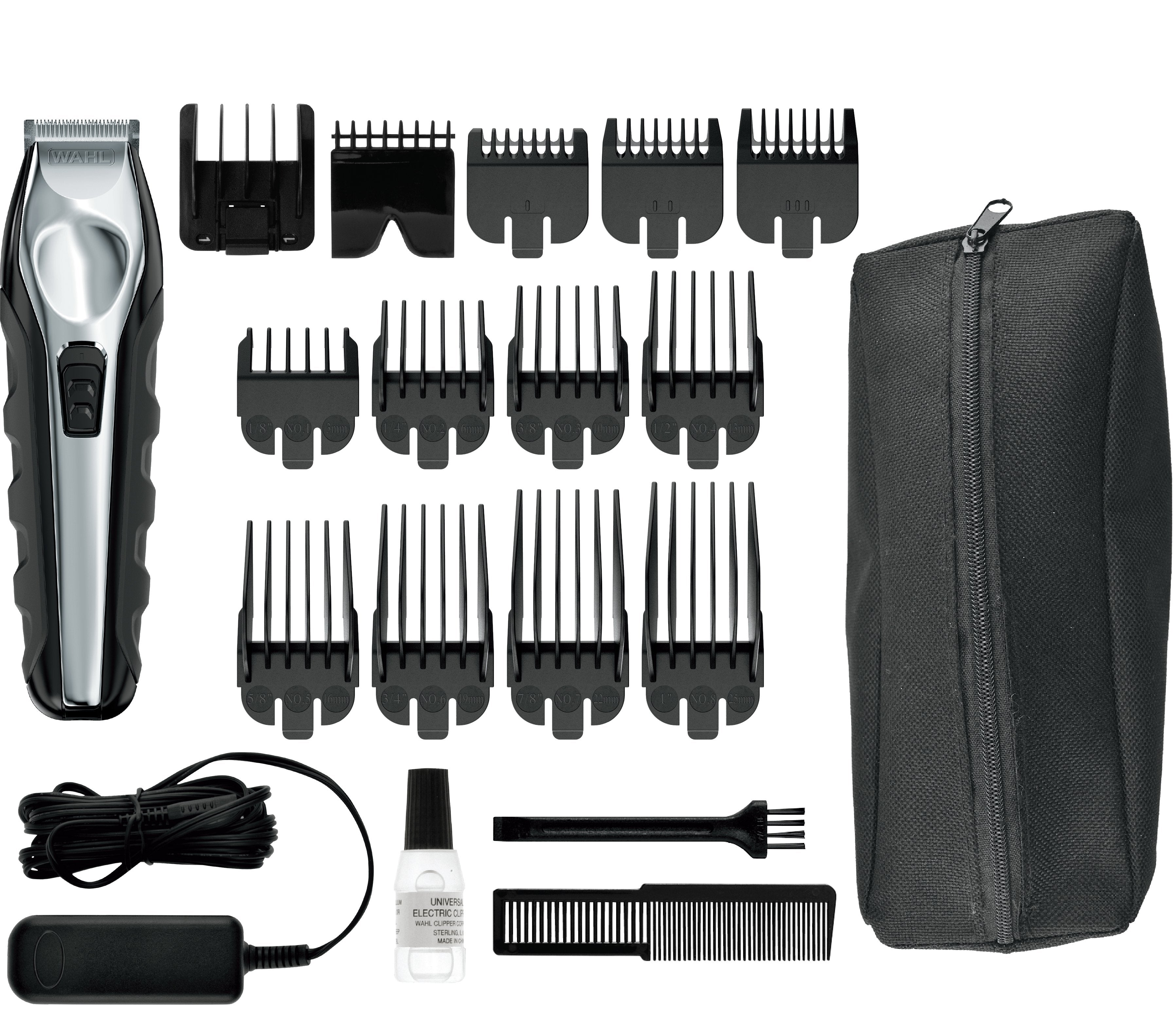 EAN 43197808134 - Wahl 09888-1316 depiladora para la barba AC/Batería 12 2,5 cm Negro, Acero inoxidable imagen 3