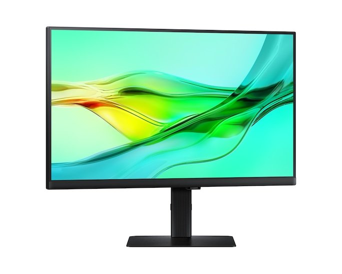 61 Cm (24") 2560 X 1440 Pixel Samsung Ls24d604ueuxxe 16:9 Dual Qhd Ips 5 Ms 100 Hz Hdr Displayport Hdmi Usb-Hub Pivot Height