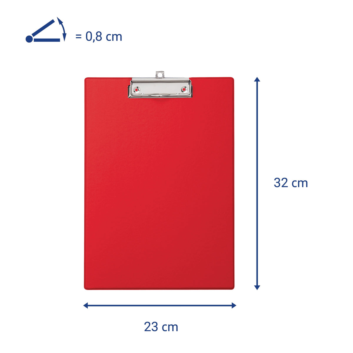 EAN 4002390050739 - MAUL 2335225 portapapel A4 Rojo imagen 10