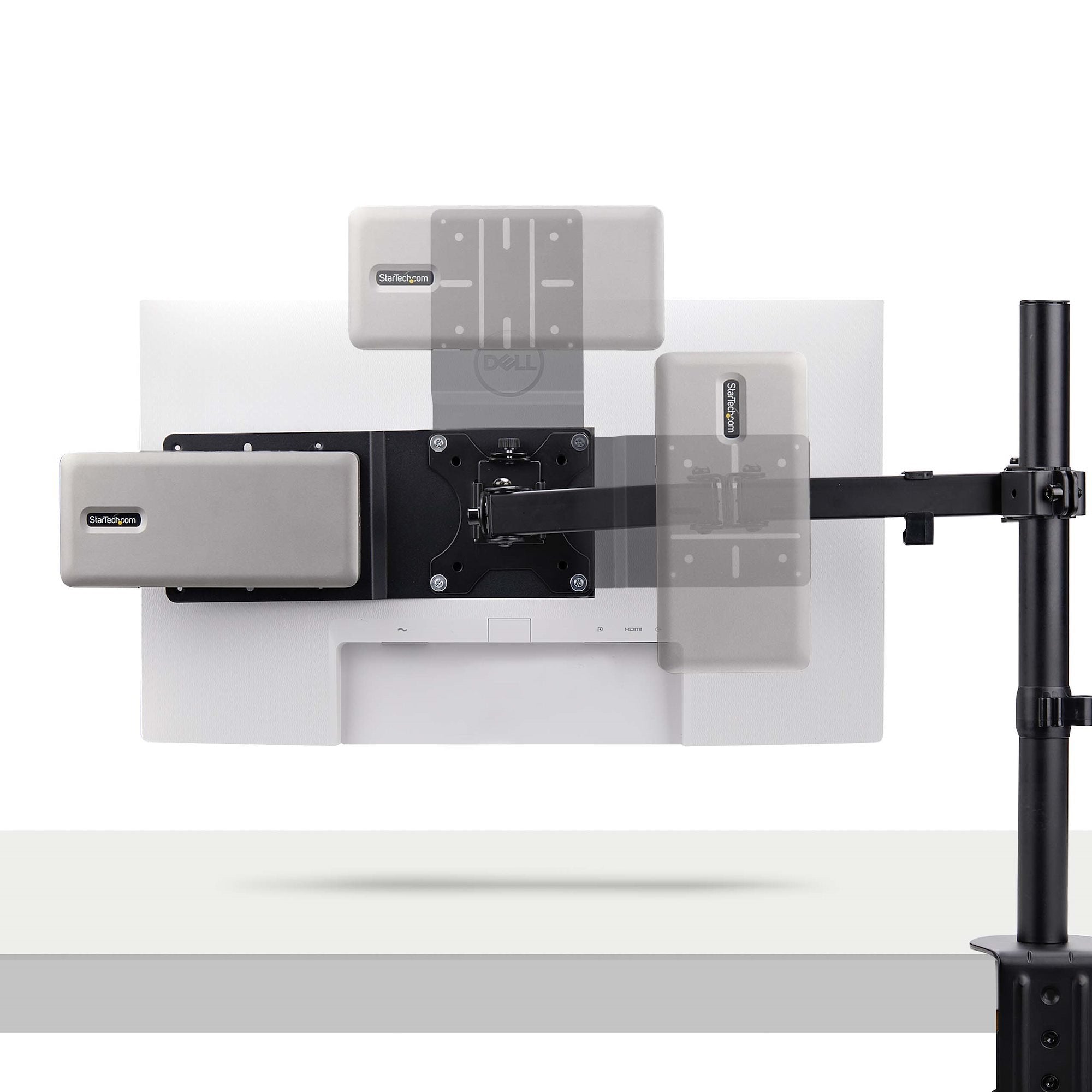 Startech.Com Vesa Mounting Bracket For Nuc/Thin Clients/Docking Stations Montagekomponente - Für Thin Client - Negro