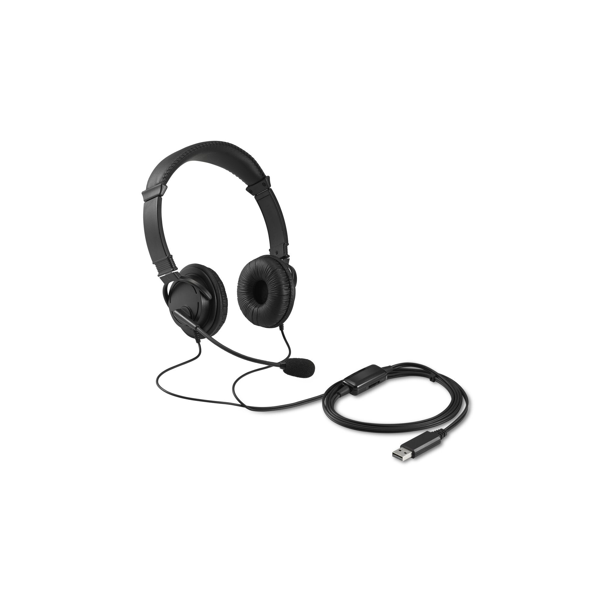 EAN 0085896330653 - Kensington K33065WW auricular y casco Alámbrico Diadema Oficina/Centro de llamadas USB tipo A Negro imagen 8