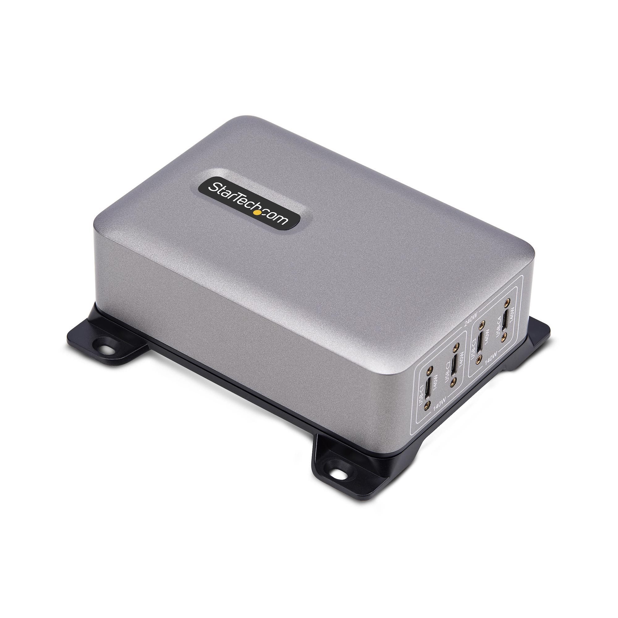 EAN 0065030919654 - StarTech.com 424DEU-USB-C-CHARGER cargador de dispositivo móvil Universal Gris Corriente alterna Carga rá imagen 1