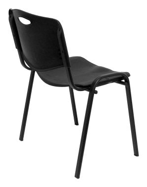 Pack 4 Sillas Confidente Modelo Robledo Plástico Negro Piqueras Y Crespo  Pack 4 Sillas Confidente Modelo Robledo Plástico Negro Piqueras Y Crespo Pack426ine