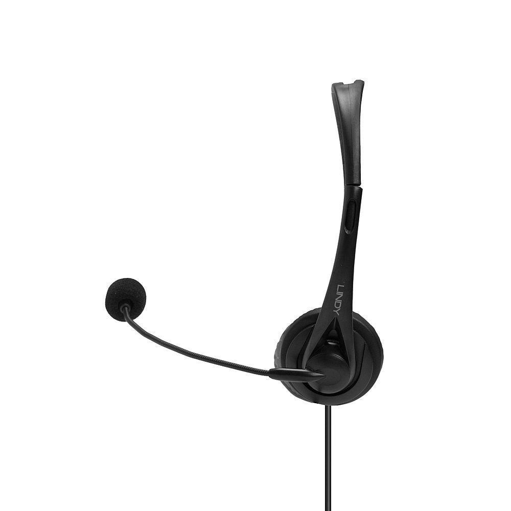 Lindy Auriculares Estereo Usb-A Con Microfono