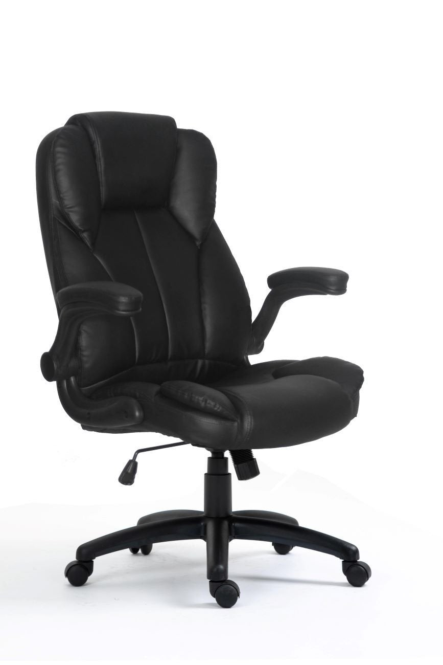 Silla De Oficina Ergonomica Equip Color Negro Recubrimiento Pu De Alta Calidaddiseño Ergonomico