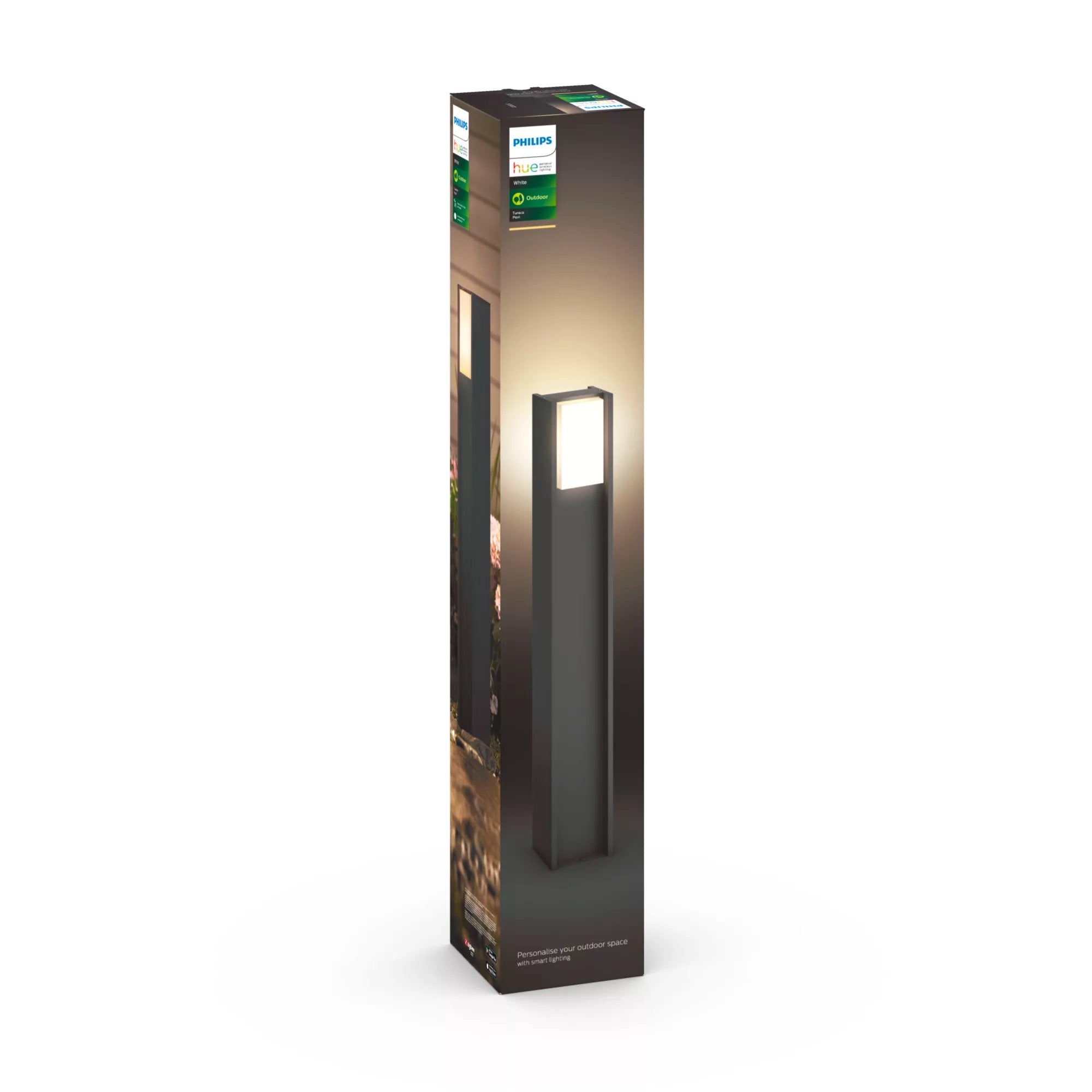 Philips Hue Turaco Iluminación Para Senderos, Luz Led Negra 915003761602