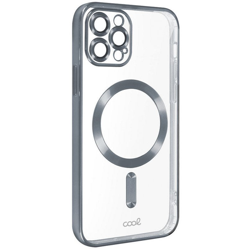 Funda Cool Iphone 15 Pro Magnetica Plata