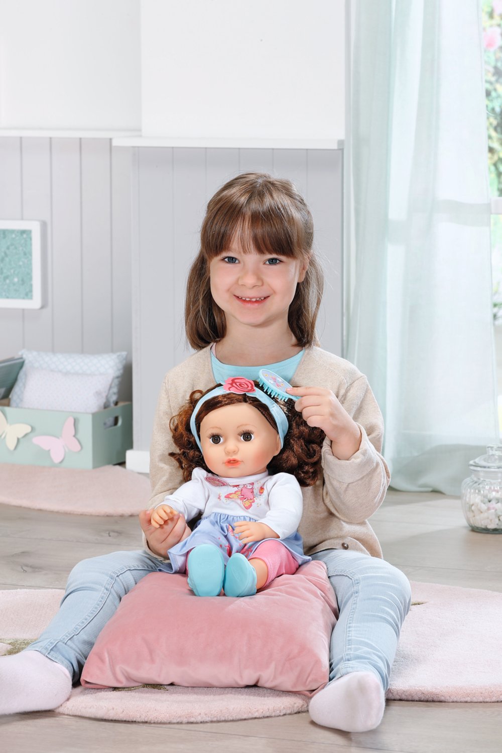 Muñeca Zapf Creation Baby Annabell® Sophia 43cm Brünett, Puppe 707234