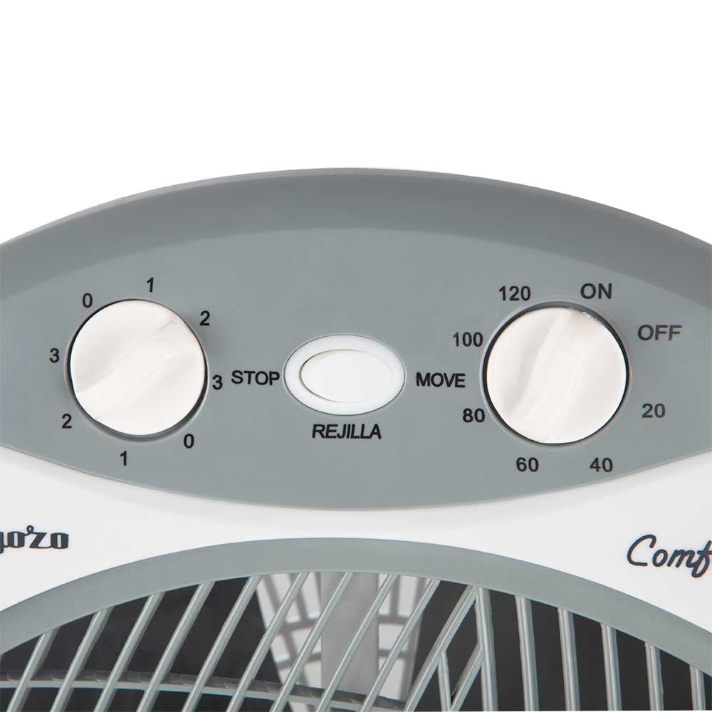 Ventilador De Suelo Orbegozo Box Fan Bf 1030 45w 5 Aspas 30cm 3 Velocidades