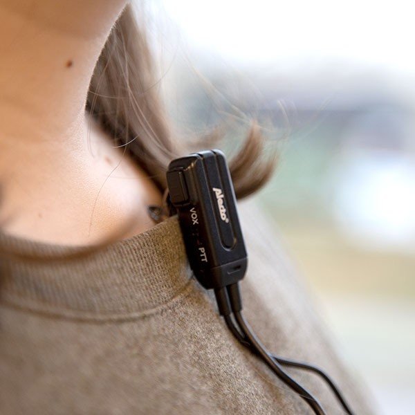 Alecto Frh-10 Duo Walkie Talkie Headset 2er-Pack