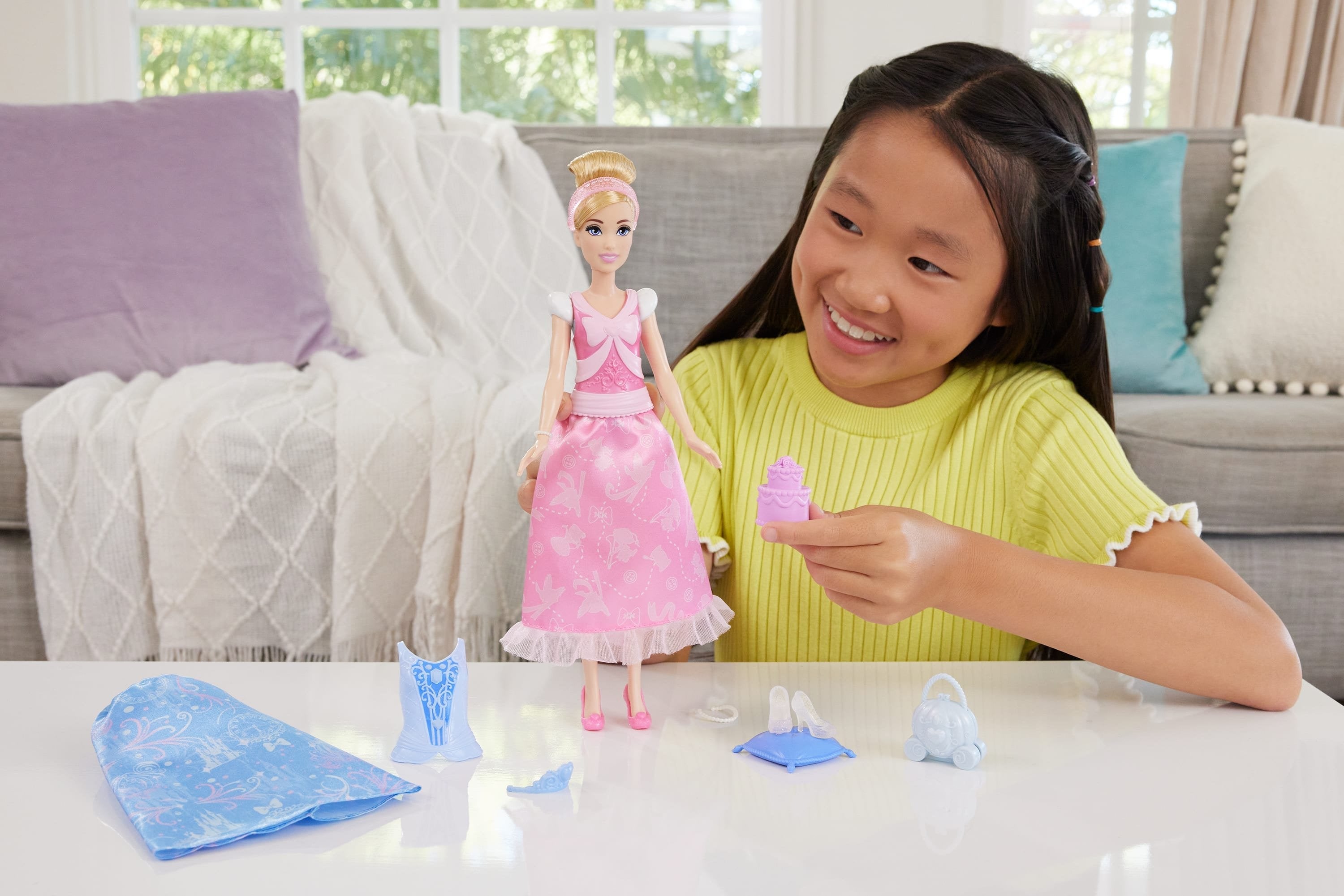 Muñeca Mattel Disney Princess Fashion Storytelling Cenicienta   Jcr95