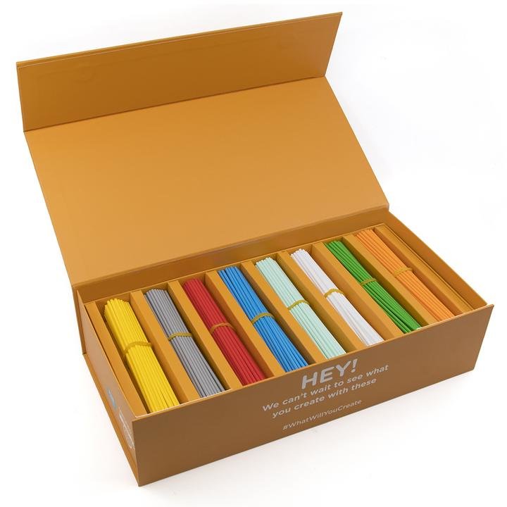 3doodler Mint Filament Box \"Mart Learning Pack Refill 1200\" Para Mart 3d Mifte