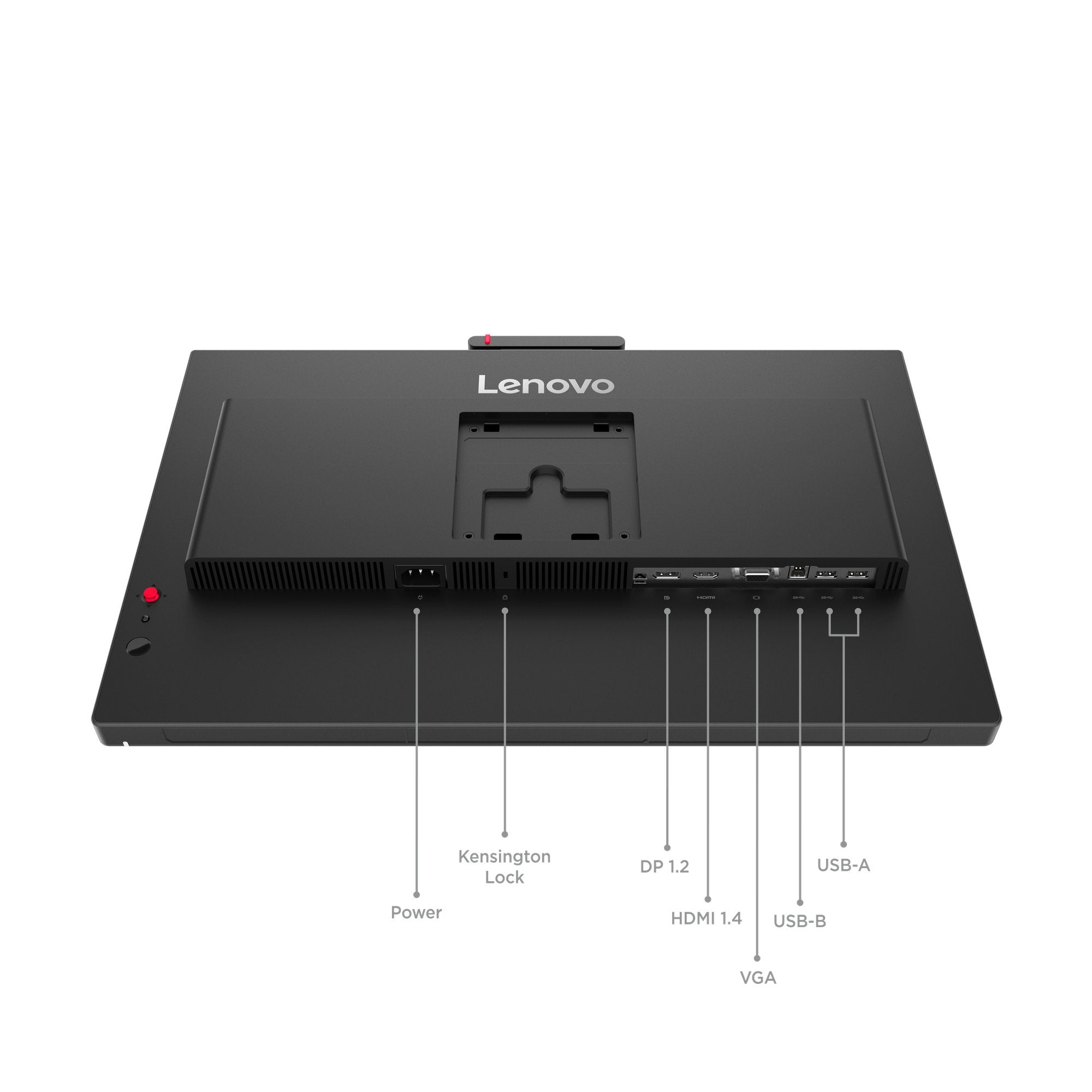 EAN 0198157434455 - Lenovo ThinkVision T27QD-4v pantalla para PC 68,6 cm (27") 2560 x 1440 Pixeles Quad HD LCD Negro imagen 12