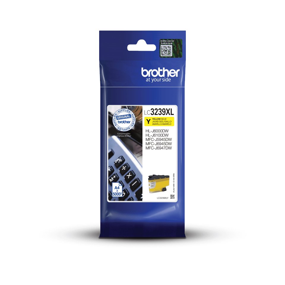 Cartucho Brother Lc3239xly Amarillo 3000pg