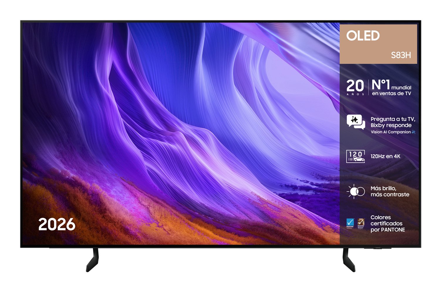 EAN 8806099111113 - Samsung TQ83S83HAEXXC Televisor 2,11 m (83") 4K Ultra HD Wifi Negro imagen 1
