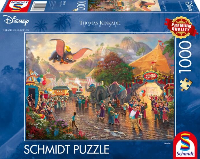 Puzzle Schmidt Games Thomas Kinkade Studios: Disney - Dumbo 59939