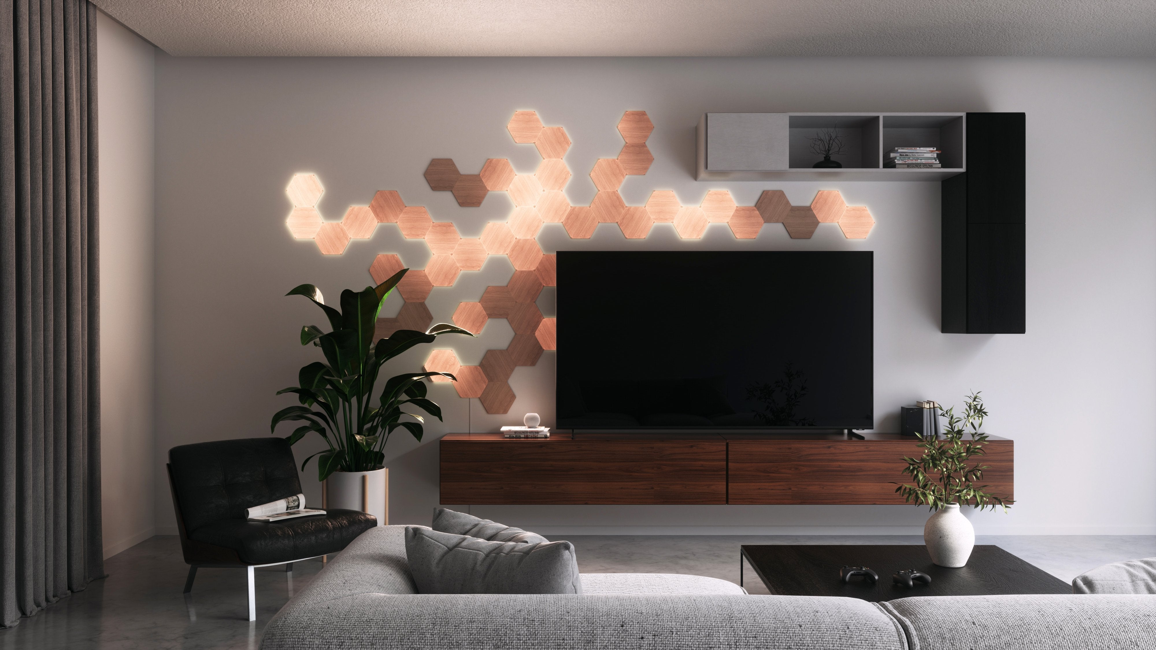 EAN 0840102703924 - Nanoleaf Elements Hexagon Starter Kit Hexágono imagen 23