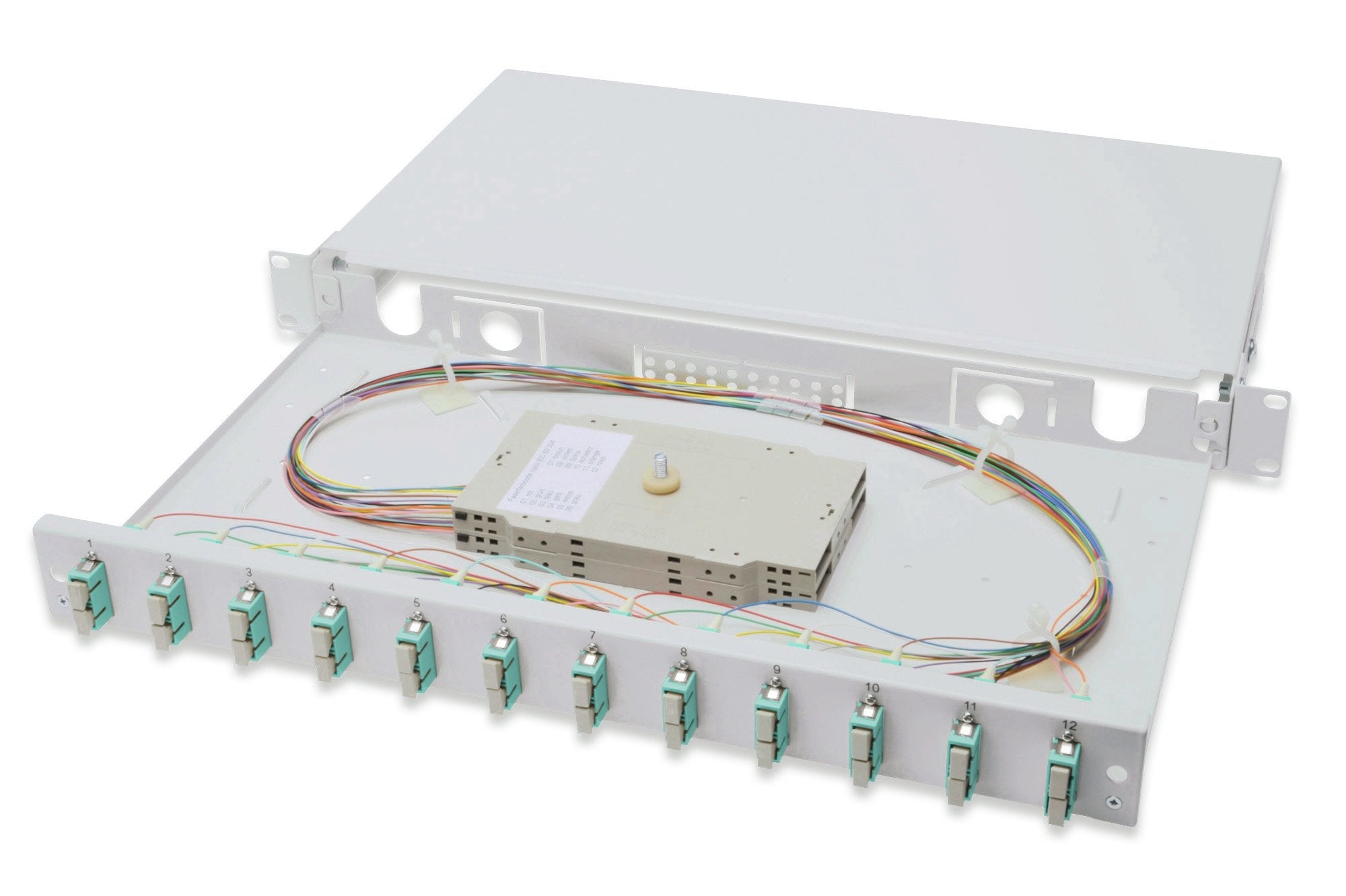 Digitus Caja De Empalme De Fibra De Vidrio Equipada Sc Om3