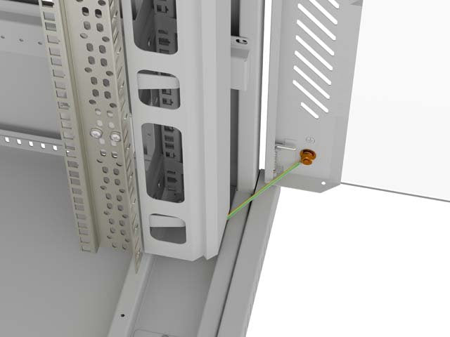 EAN 5901969447217 - Lanberg FF01-8047-12SL armario rack 47U Rack o bastidor independiente Gris imagen 11