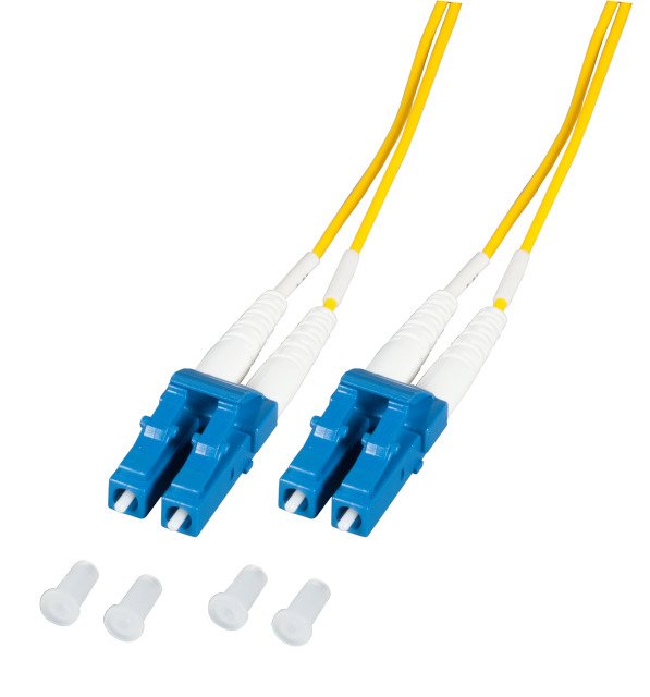 Efb Elektronik O0350.5-1.2 Cable De Fibra Optica 5 M 2x Lc Os2 Amarillo