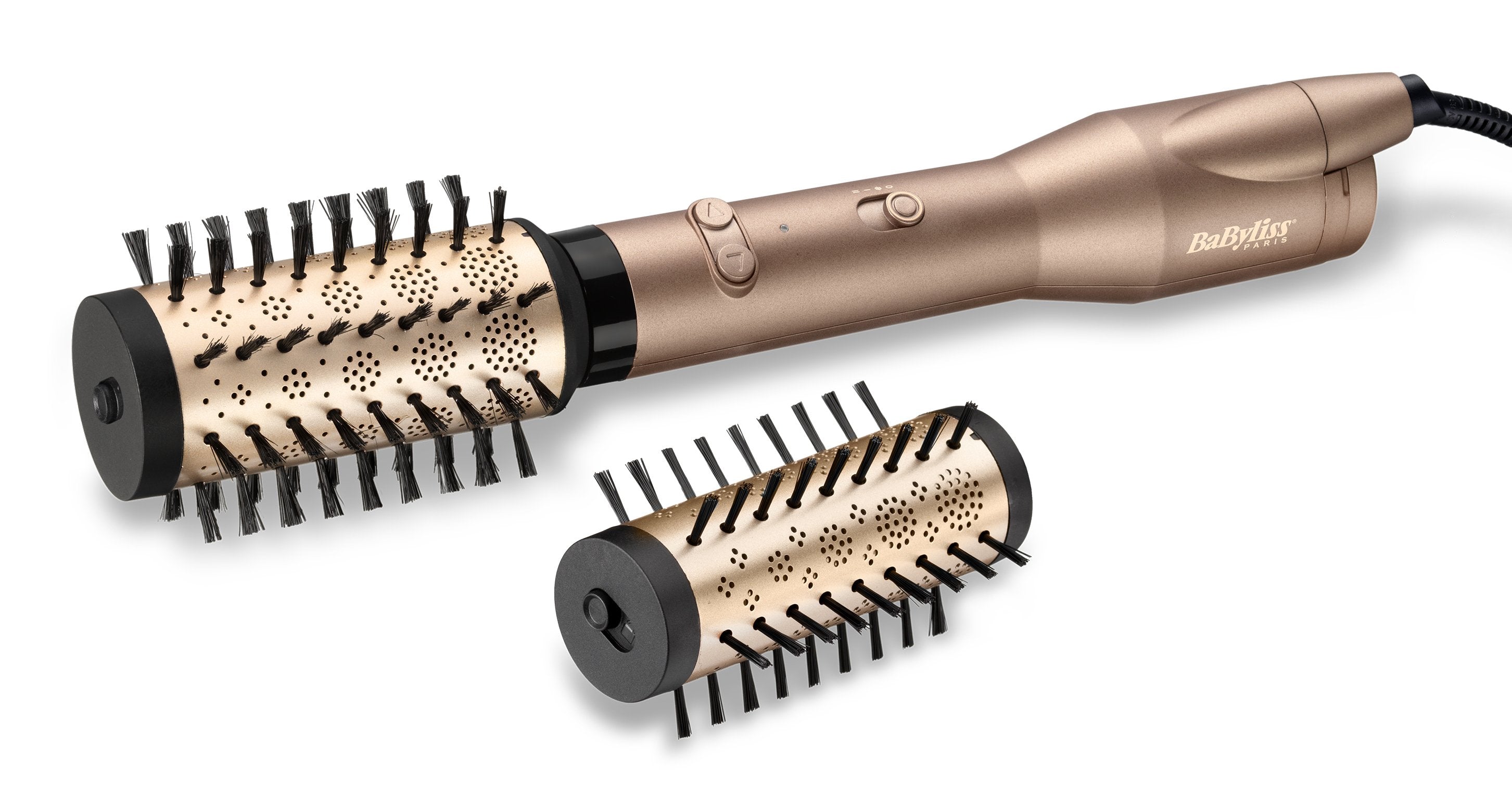 EAN 3030050153804 - BaByliss Big Hair Dual - Gold Edition Cepillo de aire caliente Caliente Oro 650 W 2,5 m imagen 1