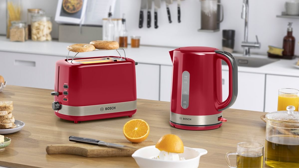 Bosch Tat6a514 Tostadora 2 Rebanada(S) 800 W Rojo