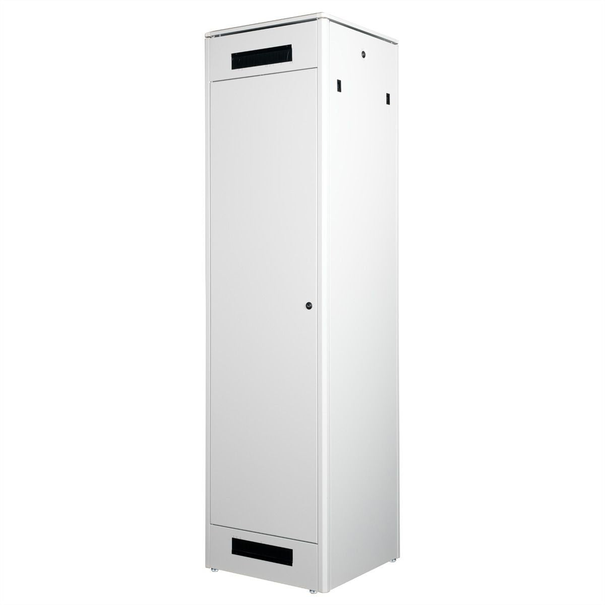 Roline 19-Zoll Netzwerkschrank Pro 47 He, 600x600 Bxt Glastr Grau