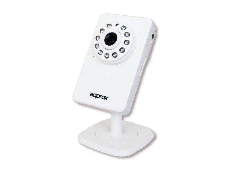 Approx Camara Ip Wifi Hd 640*480  2 Way Audio Vision Remota Microsd Hasta 32g Blanco