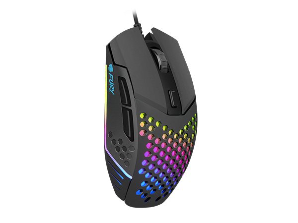 Fury Battler Ratón Usb Tipo A Óptico 6400 Dpi Mano Derecha
