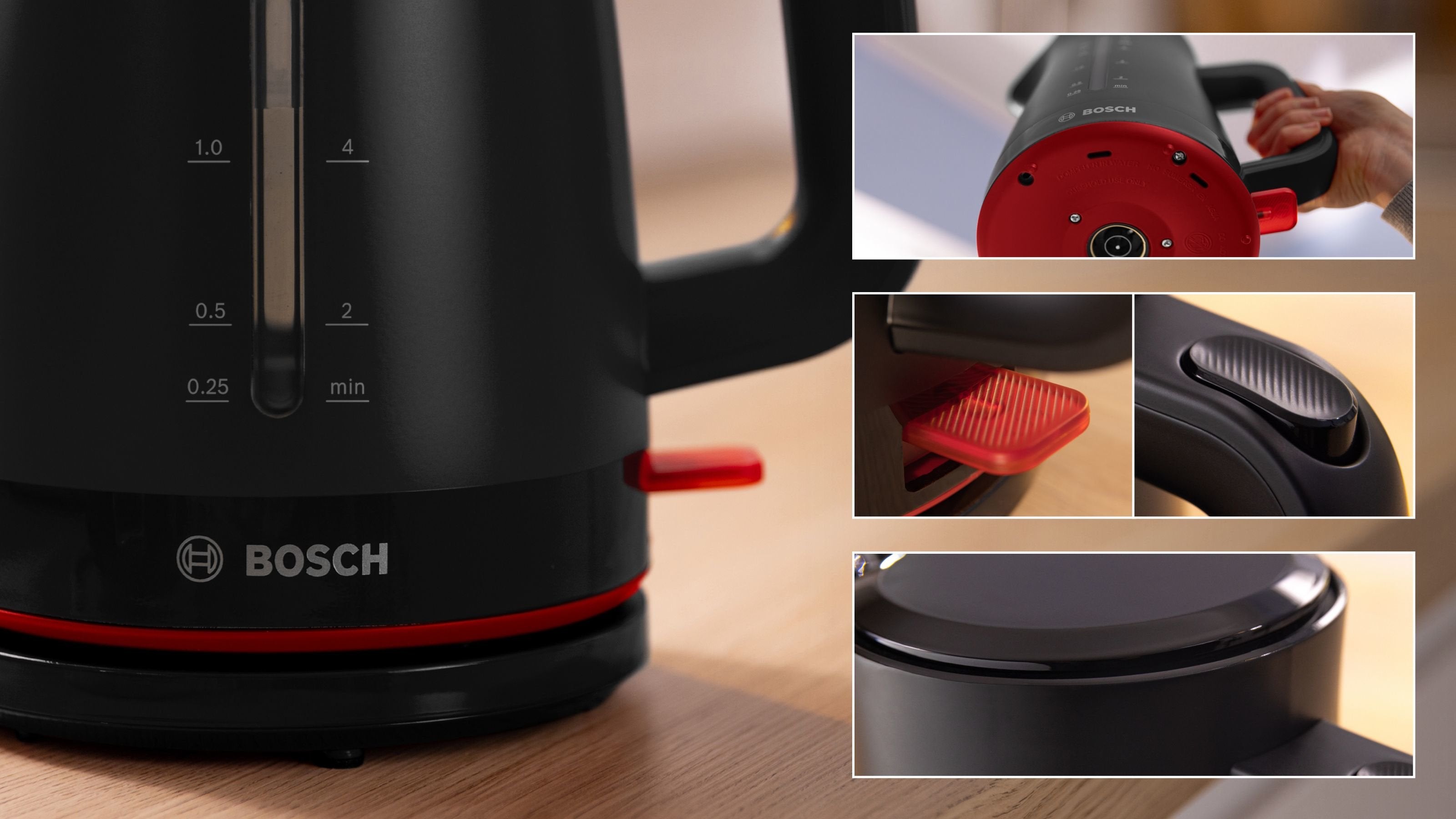 Tostadora Bosch Home Tat3m124  Rojo