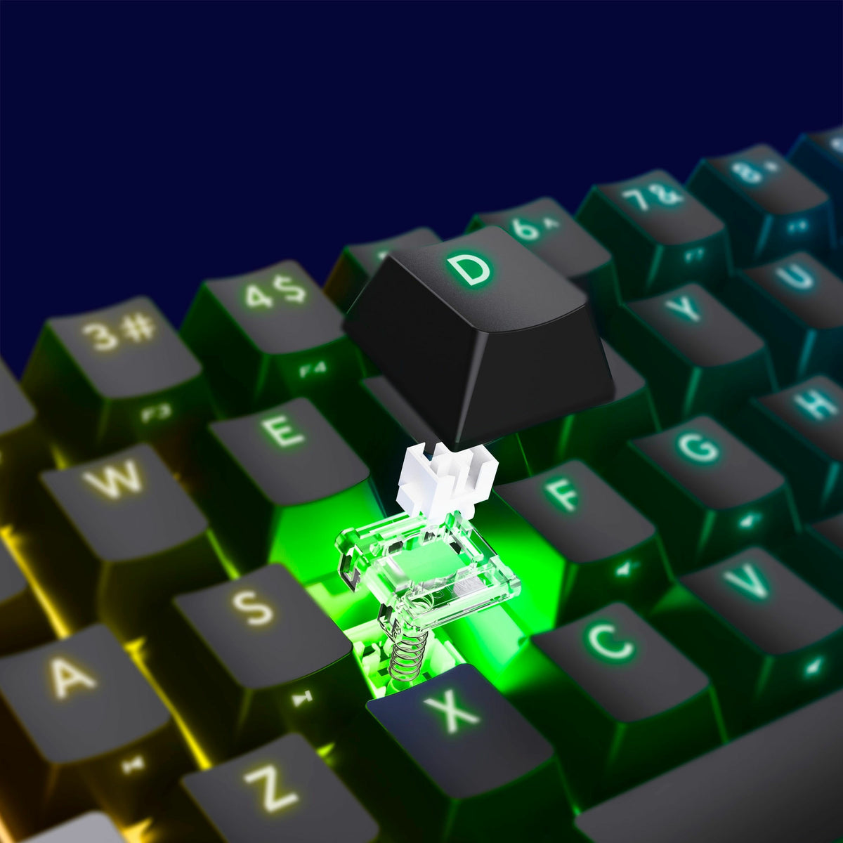 Trust Gxt 867 Acira - Teclado - Mecánico