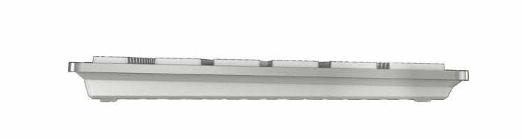 EAN 4025112095283 - CHERRY JD-9100CH-1 teclado Ratón incluido Hogar / Oficina RF Wireless + Bluetooth QWERTZ Suizo Plata, Bla imagen 3