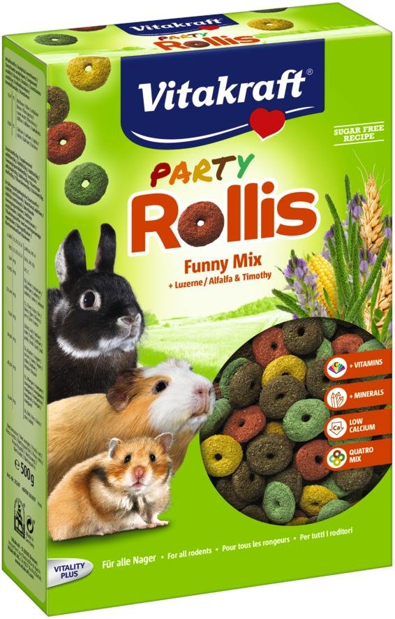 EAN 4008239252470 - Vitakraft 25247 Snack 500 g Cobaya, Hámster, Conejo imagen 1