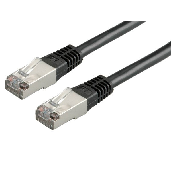 Roline Cable De Red Kat.5e Class D S Ftp Schwarz 3m