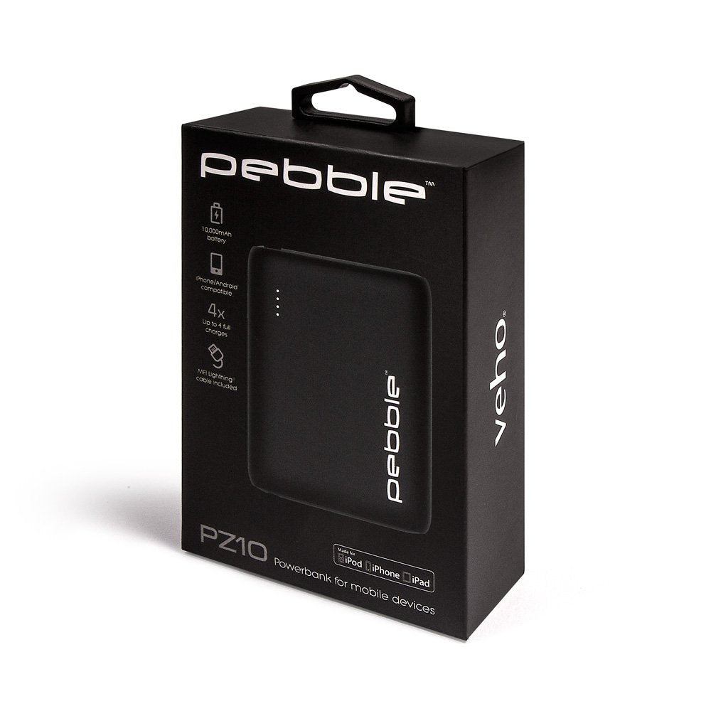 EAN 0811805030693 - Veho Pebble PZ10 Ión de litio 10000 mAh Negro imagen 7
