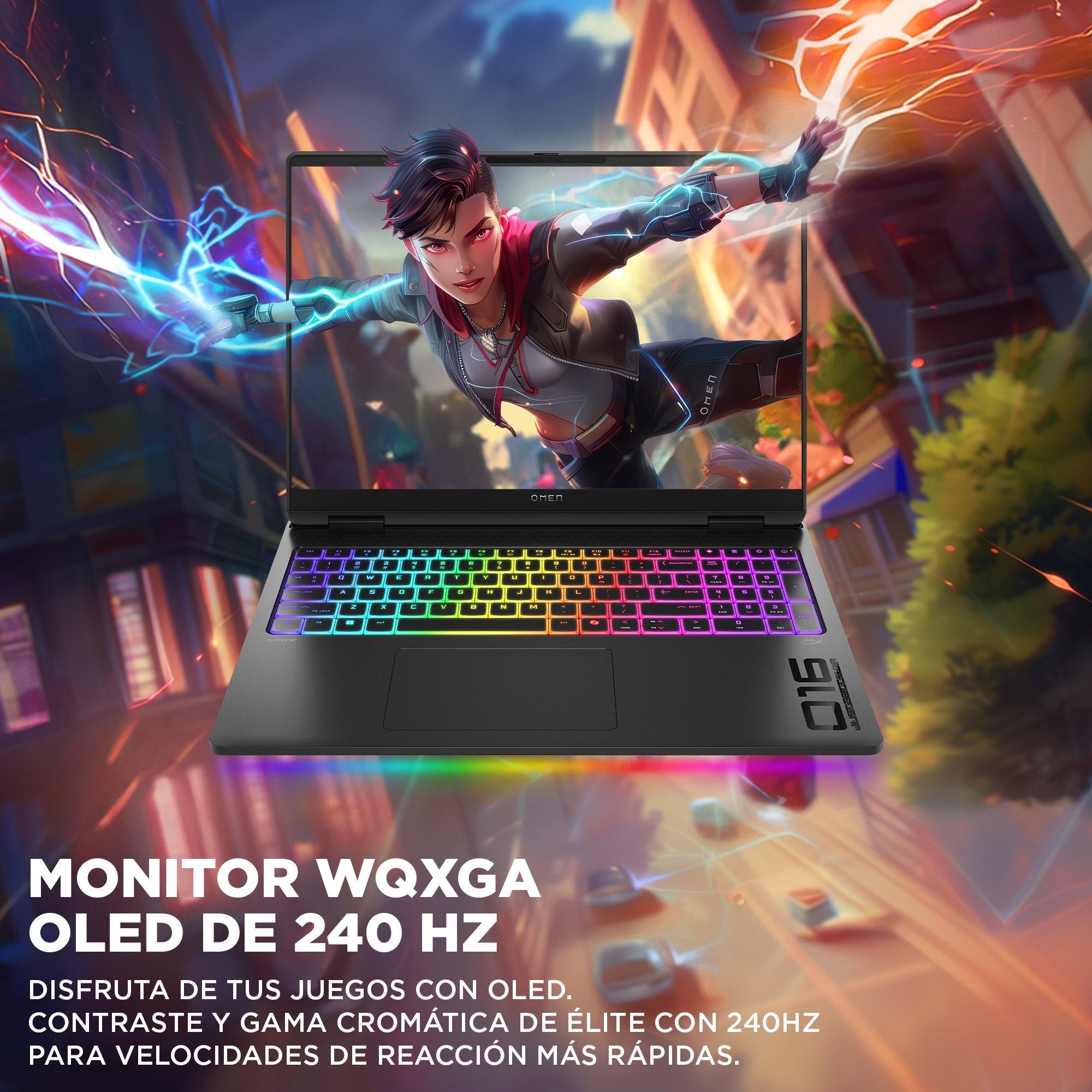 EAN 198990457772 - HP OMEN MAX 16-ah0000ns Intel Core Ultra 9 275HX Portátil 40,6 cm (16") WQXGA 32 GB DDR5-SDRAM 1 TB SSD NV imagen 8