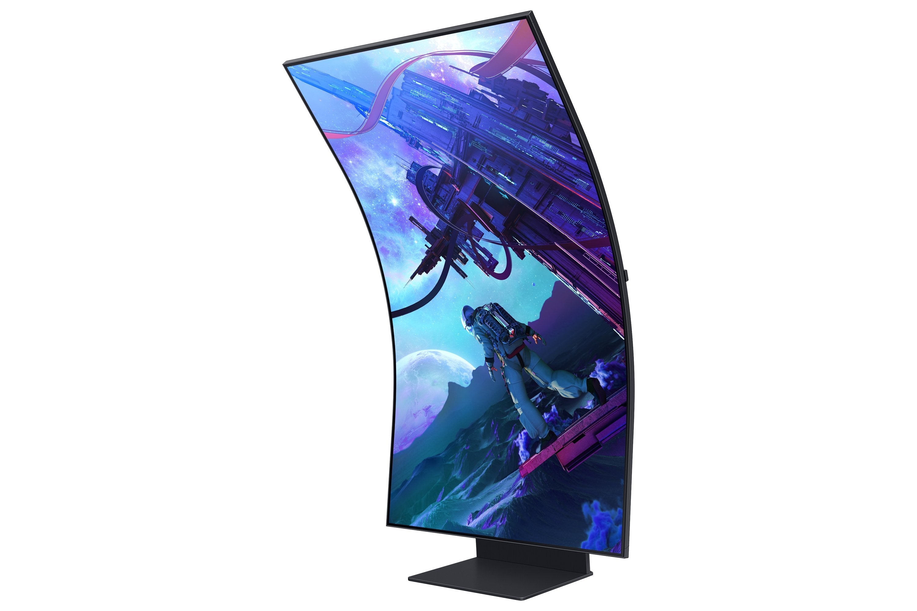 EAN 8806094993707 - Samsung G97NC pantalla para PC 139,7 cm (55") 3840 x 2160 Pixeles 4K Ultra HD LED Negro imagen 5