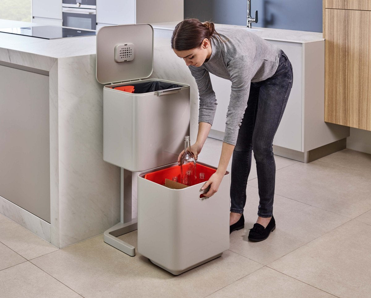 Joseph Joseph Waste Bin Totem 60 L Stone
