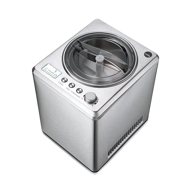Wilfa Eismaschine Vanilla 2.5 (Plata, Para 2.500ml Eiscreme, 250 Watt Kompressor) 602033
