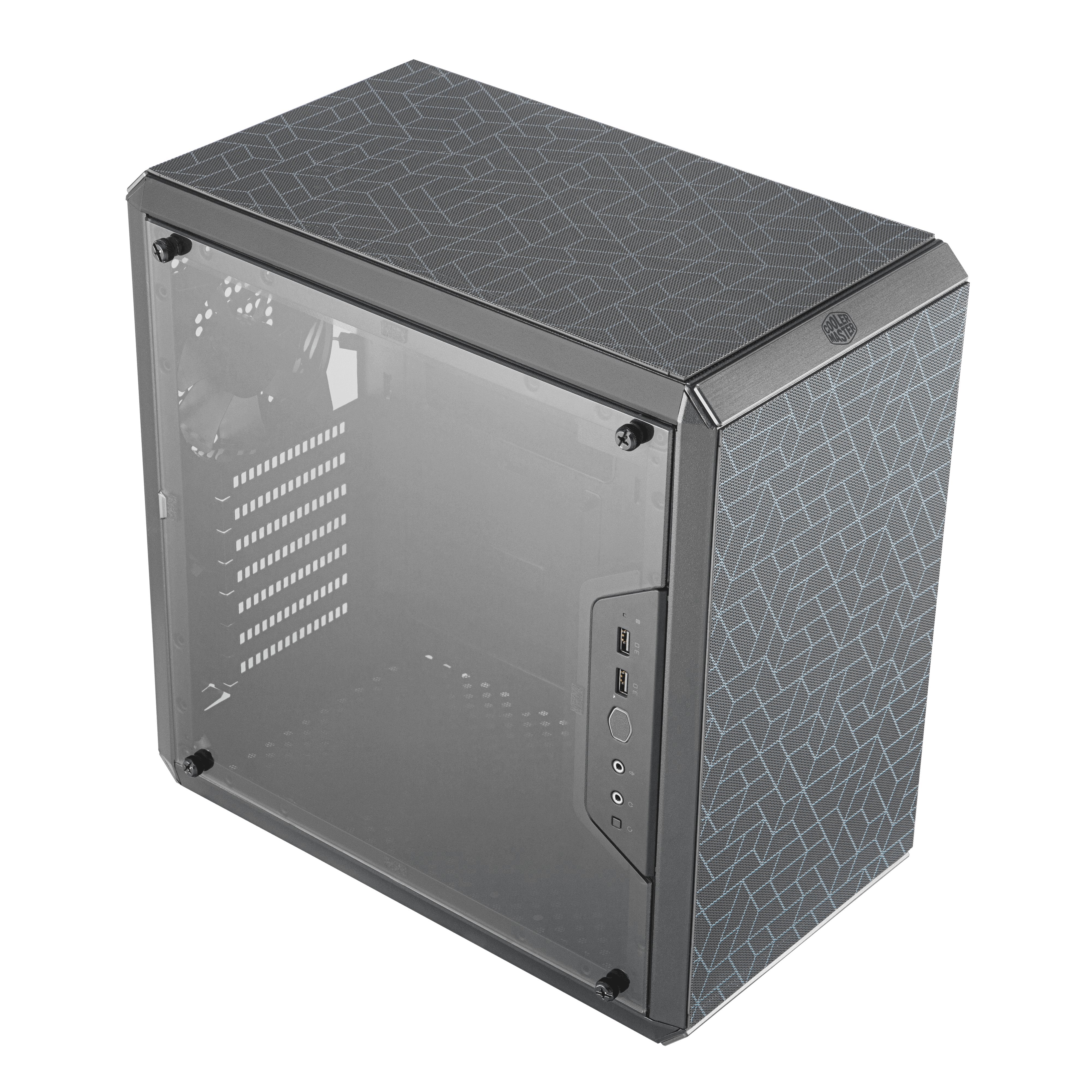 Caja Pc Cooler Master Masterbox Q500l (Black/Tempered Glas)