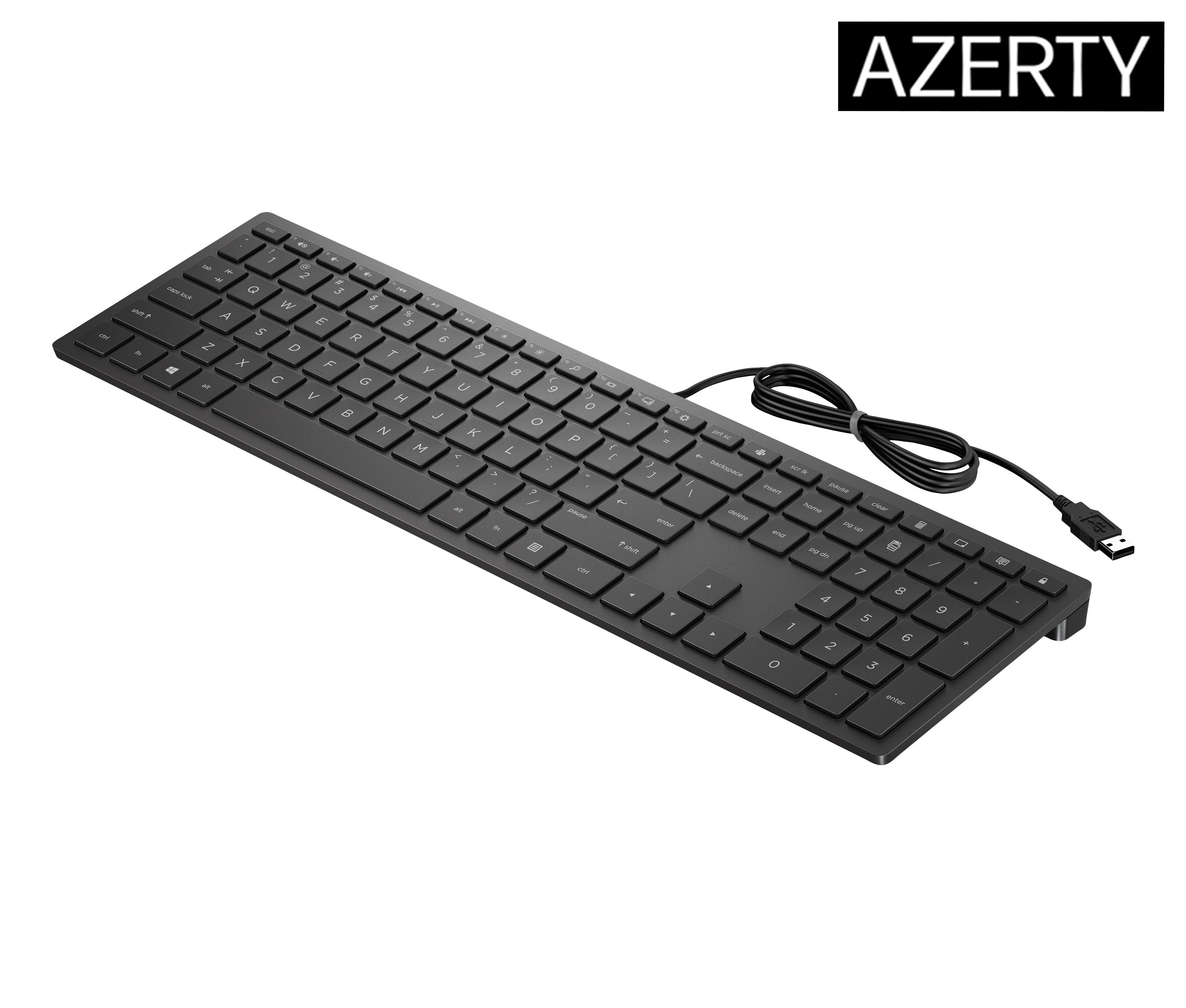 EAN 0192545457408 - HP Pavilion Wired Keyboard 300 teclado Oficina USB Negro imagen 3